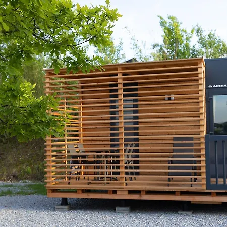 펜션 Modernes Mobilehome Im Vital Camp Bayerbach Bayerbach