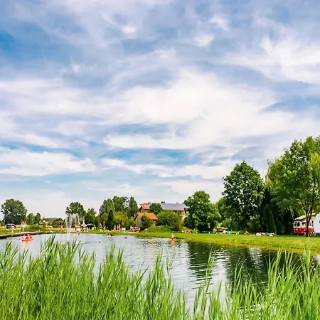 Дом отдыха Modernes Mobilehome Im Vital Camp Bayerbach